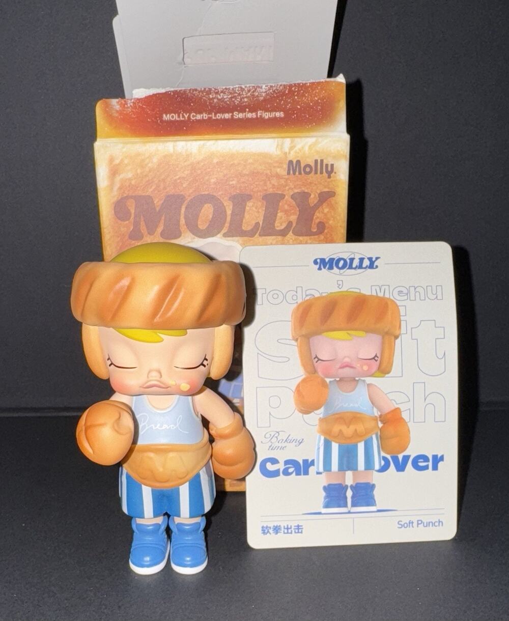 Pop Mart MOLLY Carb Lover Baking Time Series Blind Box Soft Punch Confirmed